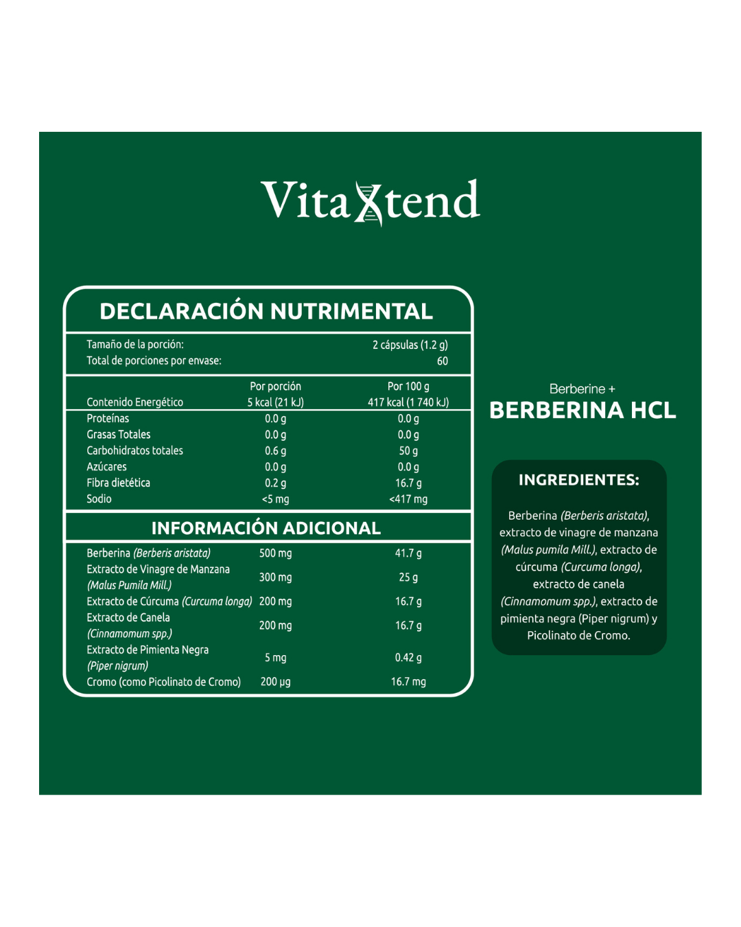 Berberina HCL 97%