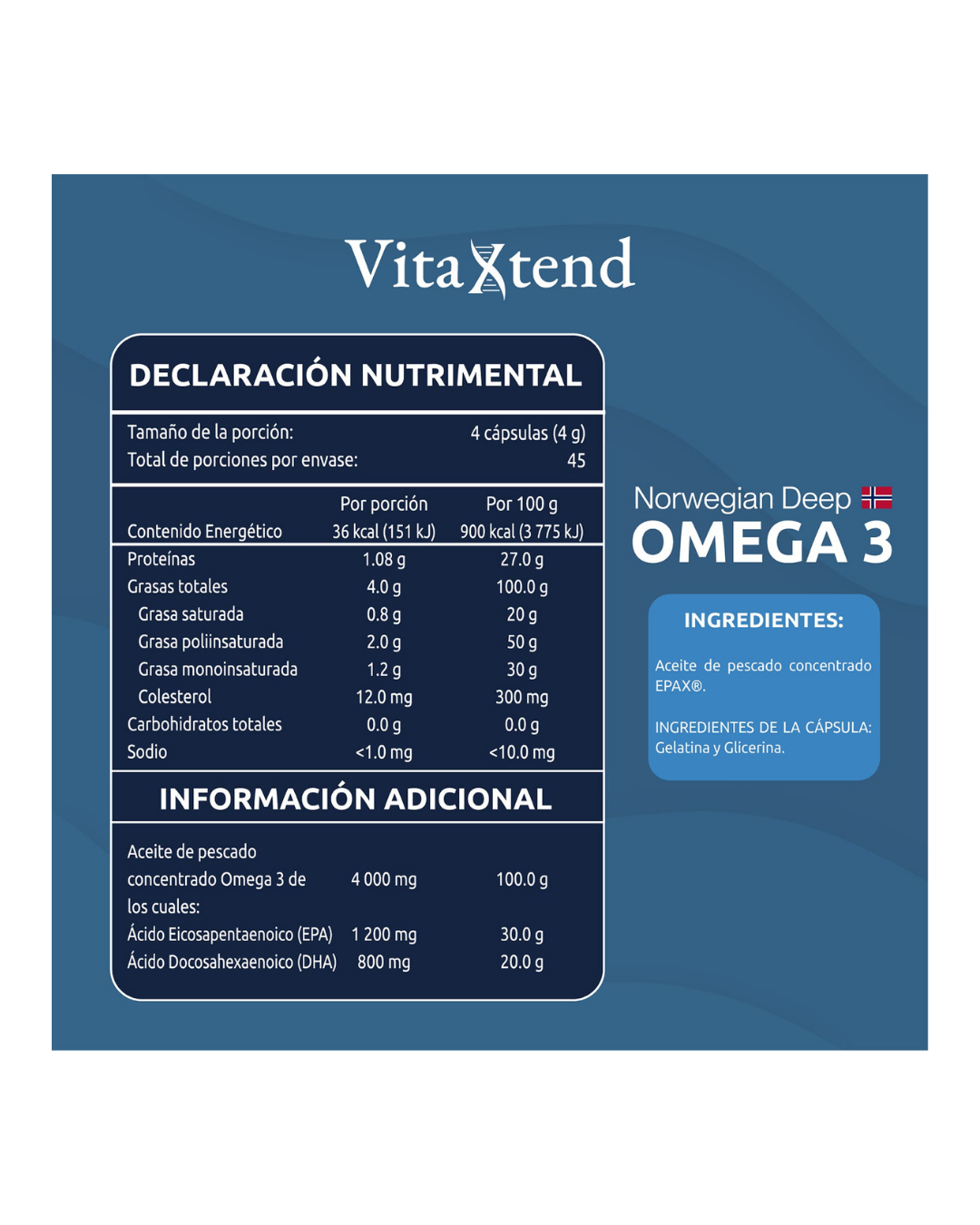 Omega-3 Noruego