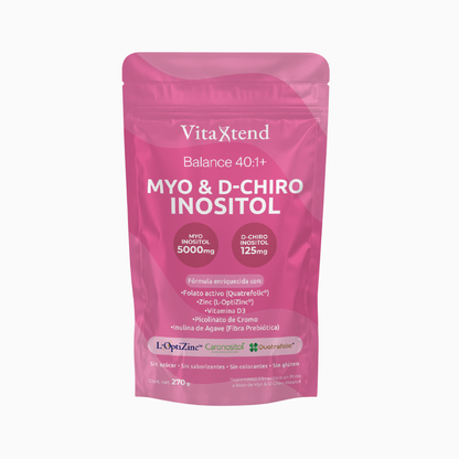 Inositol 40:1 (Caronositol®) – 5125 mg de Myo & D-Chiro Inositol | 45 Porciones