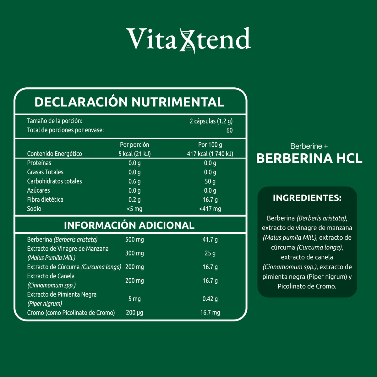 Berberina HCL 97%