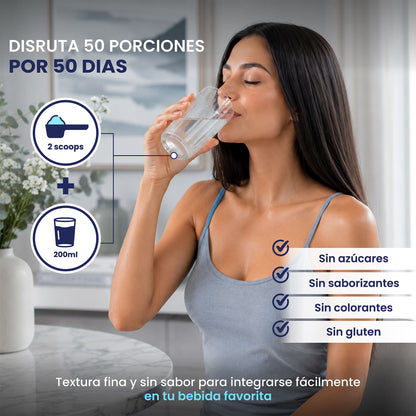 Péptidos Bioactivos de Colágeno Hidrolizado Genu-in® | 50 Porciones