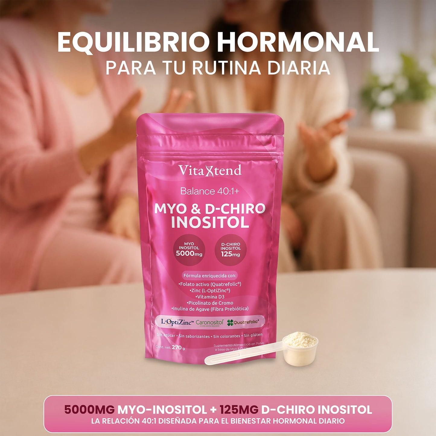 Myo & D-Chiro Inositol | Balance 40:1 | 45 Porciones