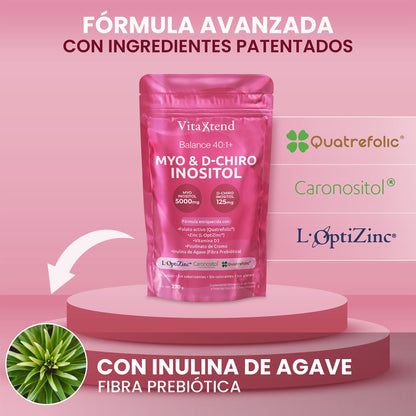 Myo & D-Chiro Inositol | Balance 40:1 | 45 Porciones