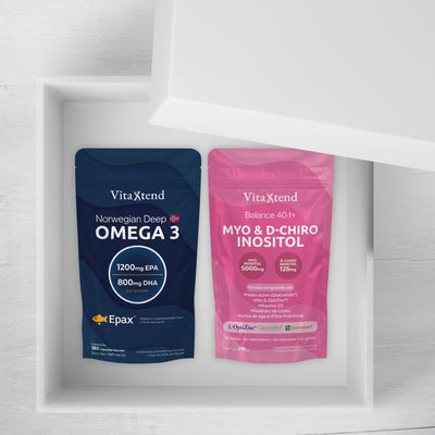 Kit Balance Duo | Inositol 40:1 + Omega-3 Epax | Equilibrio Hormonal y Metabólico