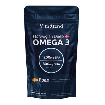 Omega 3 Norwegian Deep (EPAX®) – 2000mg EPA + DHA | 180 Cápsulas